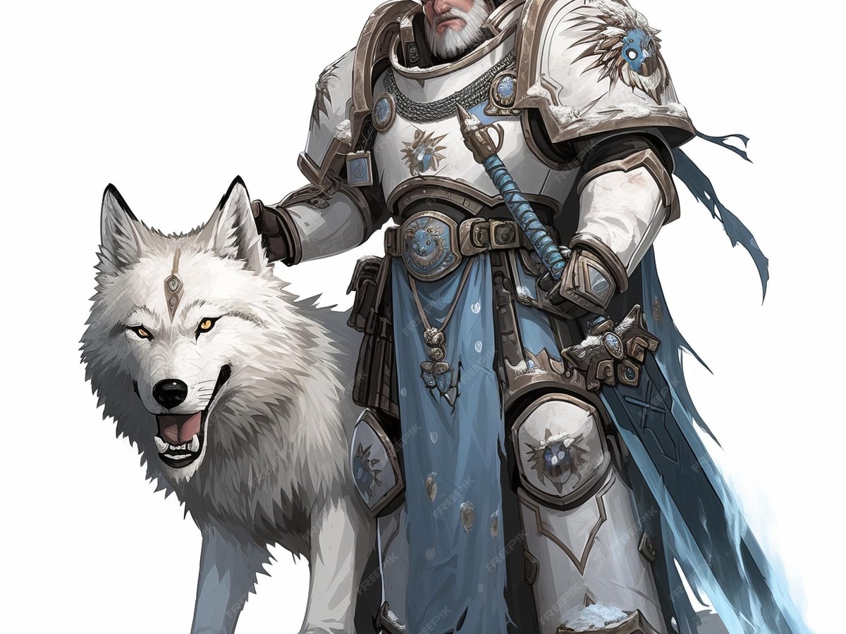 Space Wolves Champion of Chaos