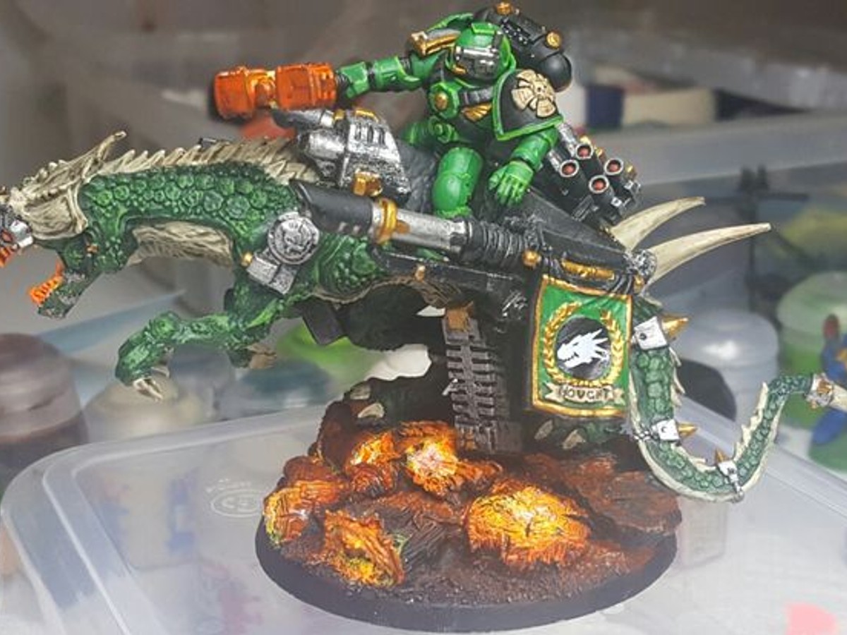 Salamanders Chaos Dreadnought