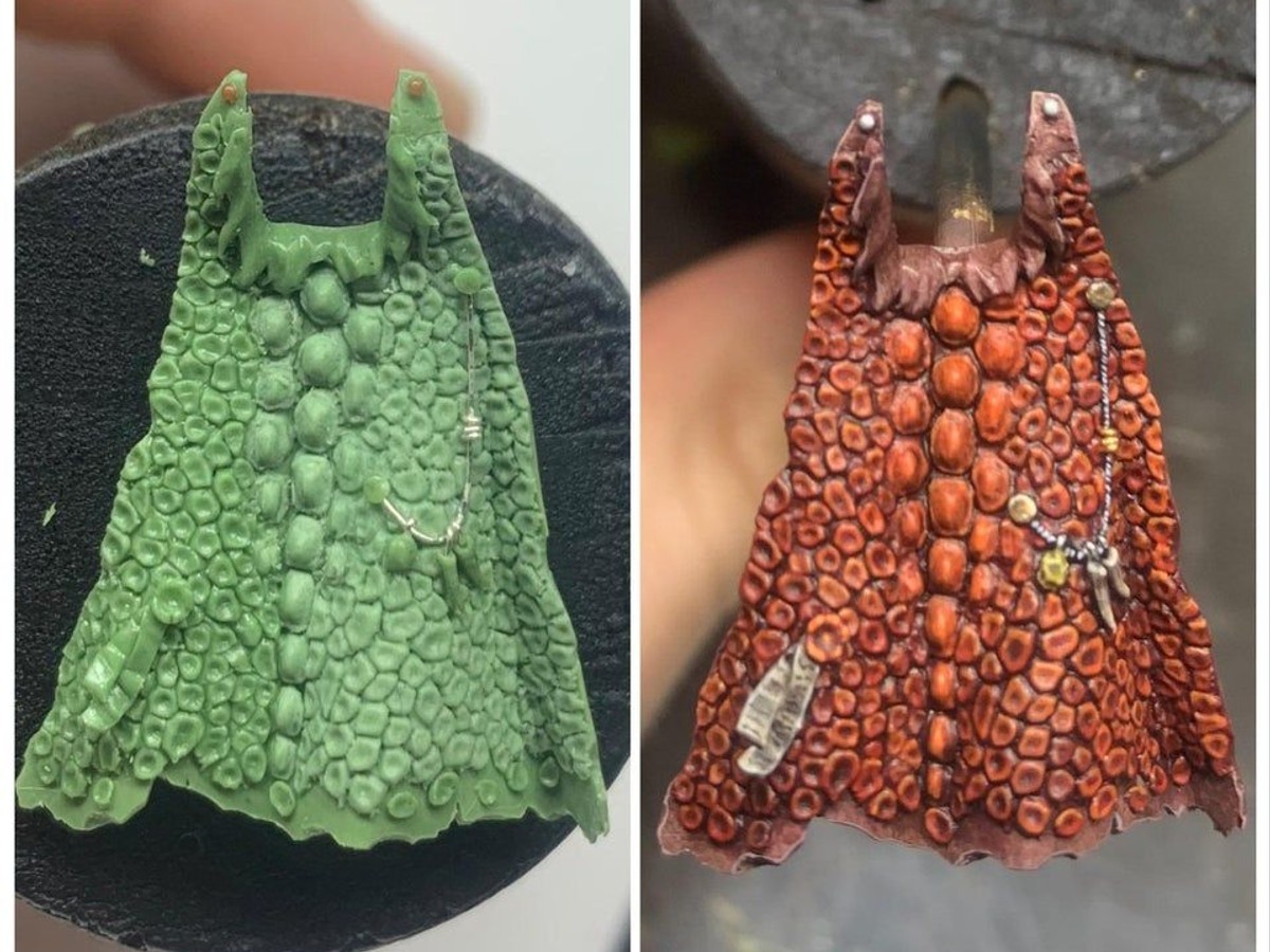 Sally Loin Cloth And Cloak Salamander With Loin Cloth