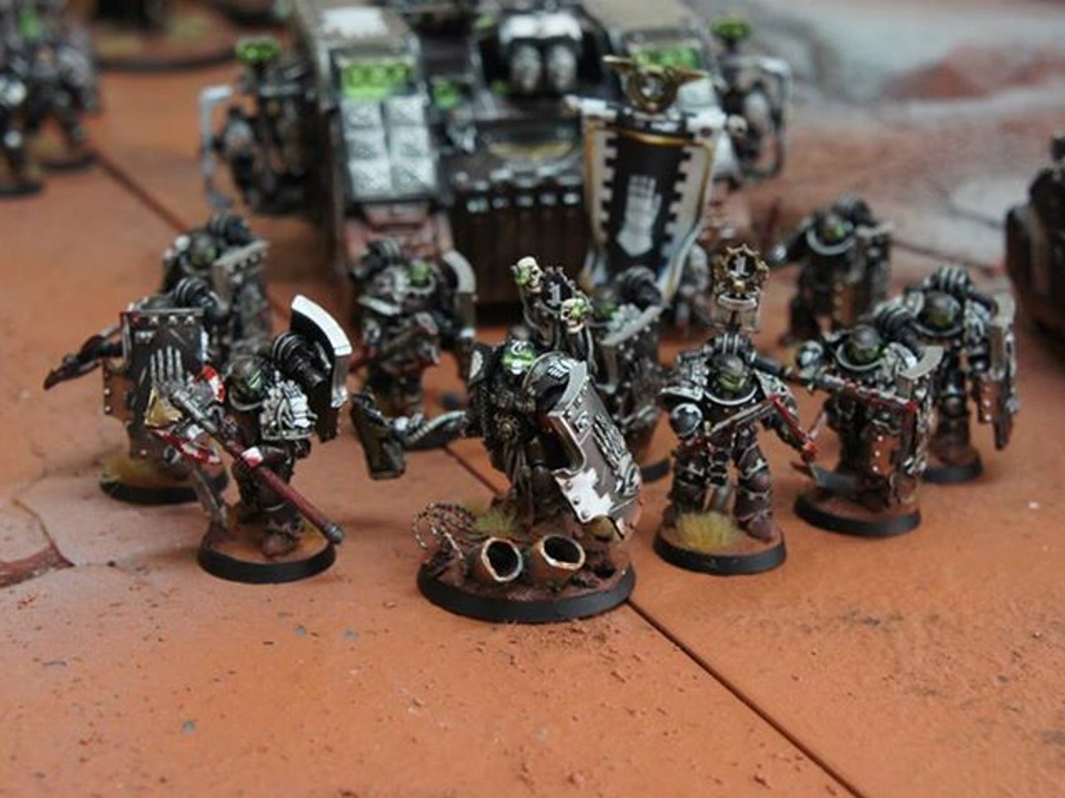 Iron Hands Squad Flesh Is Weak Gang