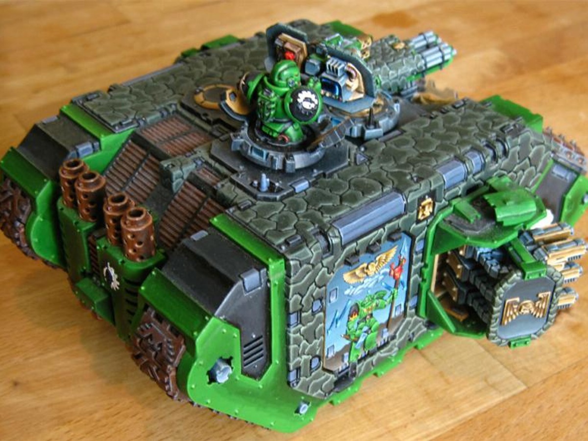 Salamanders Land Raider