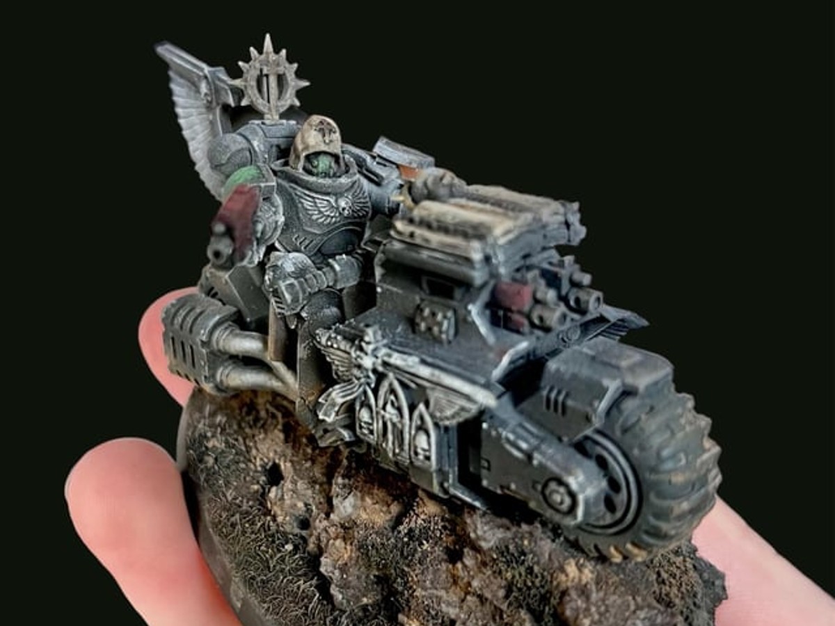 Dark Angels Ravenwing Bikers