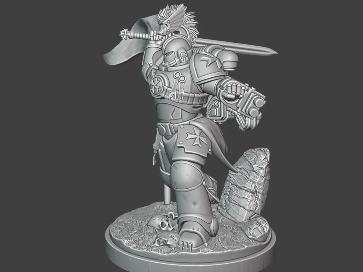 Black Templars Space Marine Captain