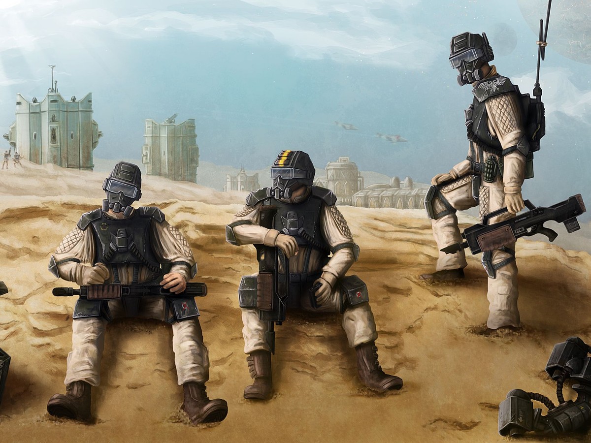 Elysian Drop Troops Infantry Squad