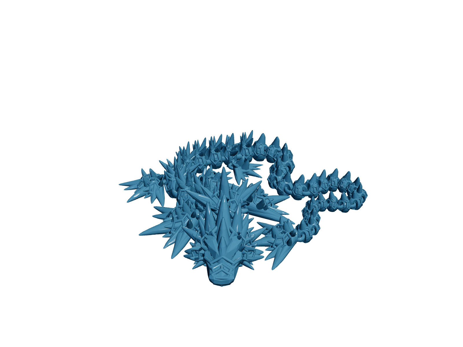 Articulated Void Sea Dragon Articulating Wiggle Pet Fantasy