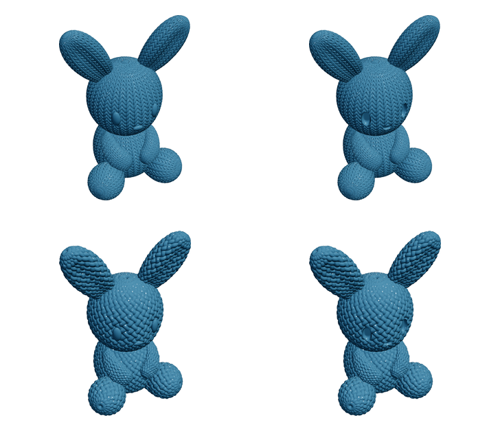 Easter Bunny — Articulated Flexi