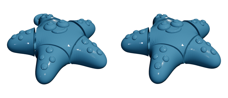 Smiley Starfish — Articulated Flexi
