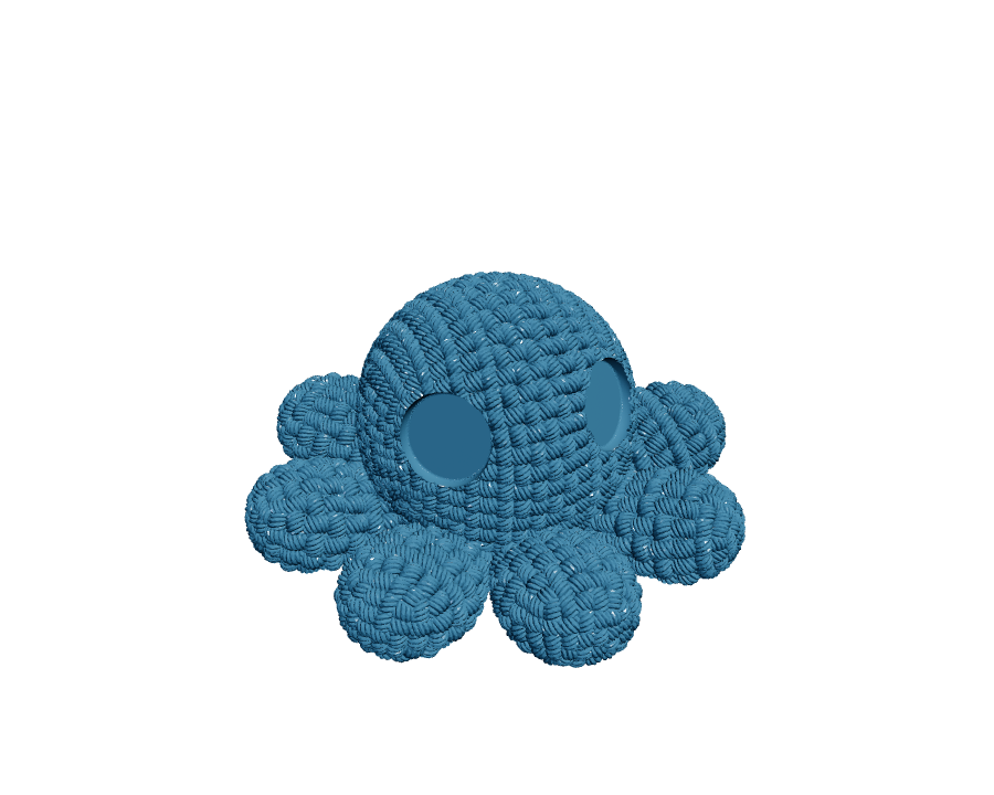 Crochet Octopus — Articulated Flexi