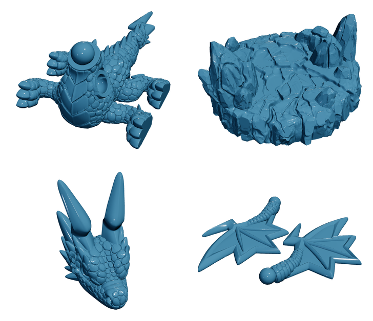 Electric Dragon — Articulated Flexi