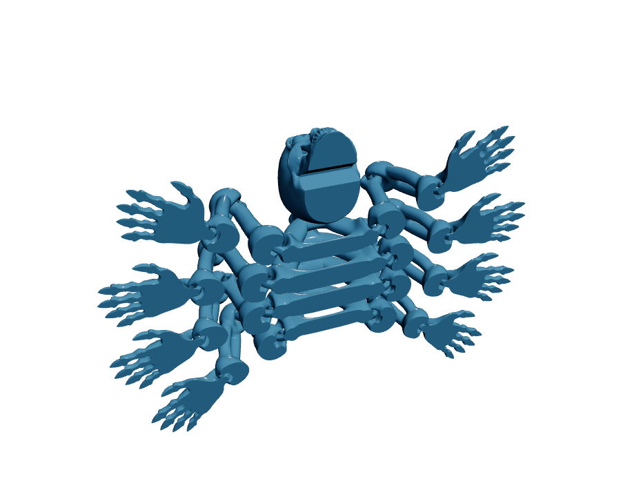 Creepy Spider — Articulated Flexi