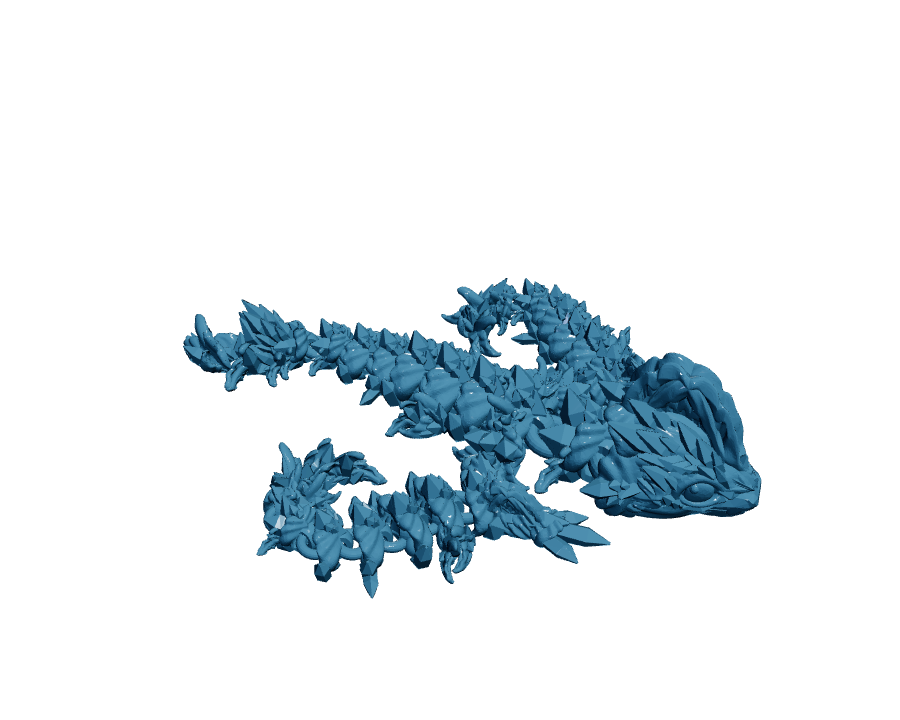 Baby Jellyfish Dragon — Articulated Flexi