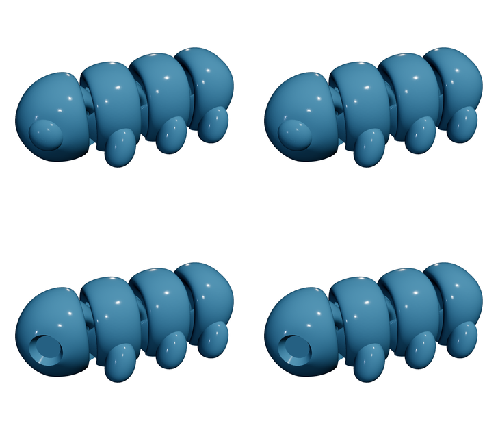 Baby Caterpillar — Articulated Flexi