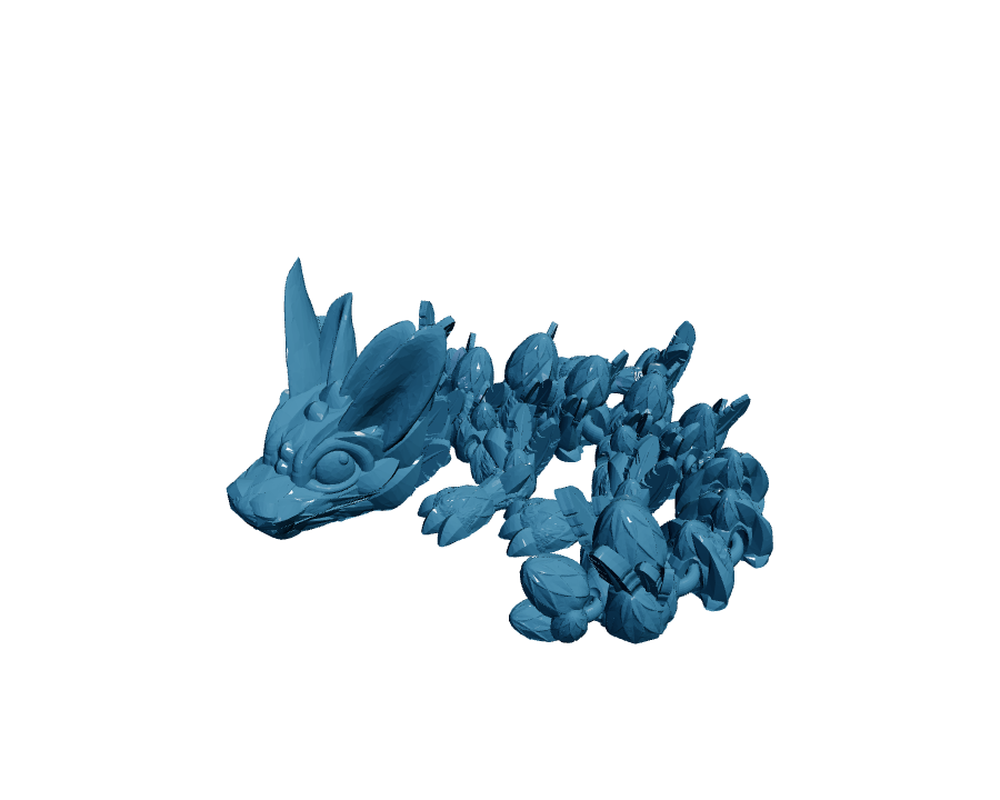 Baby Easter Dragon — Articulated Flexi