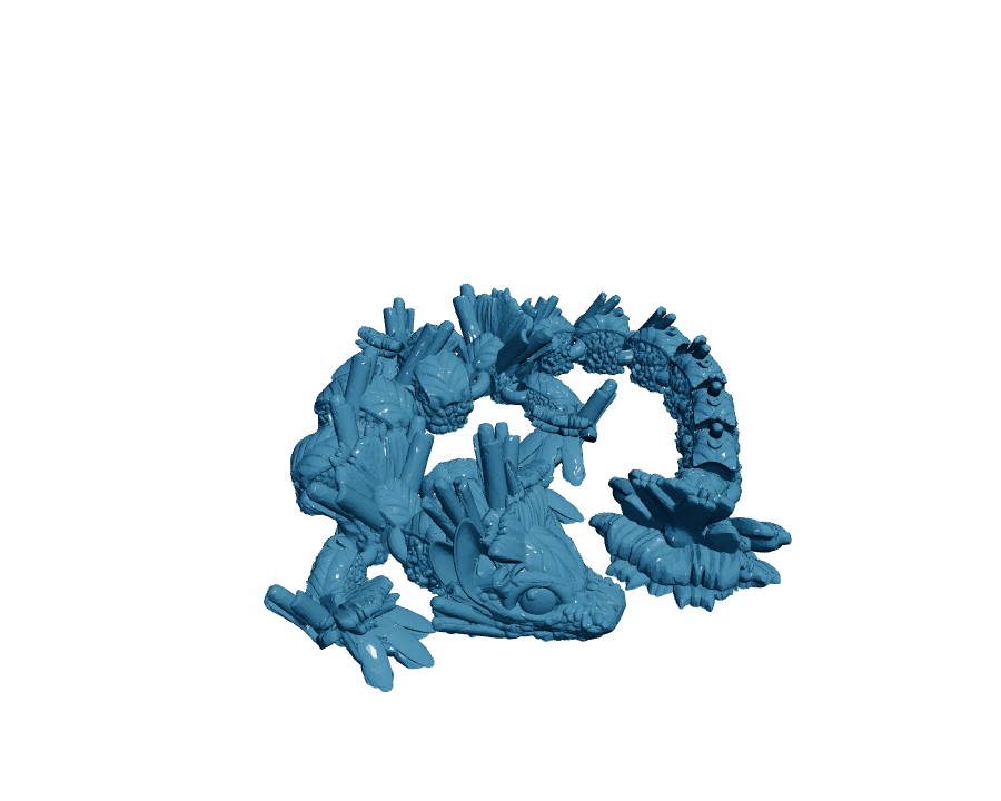 Baby Sushi Dragon — Articulated Flexi