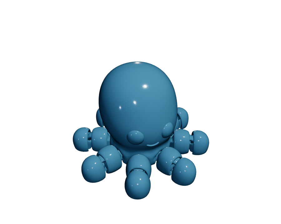 Baby Octopus — Articulated Flexi