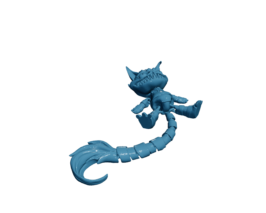 Creepy Cat — Articulated Flexi