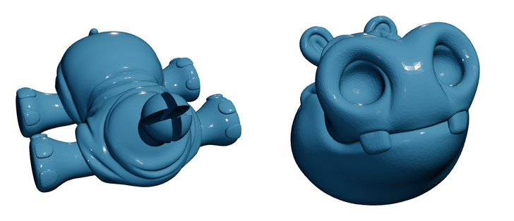 Baby Hippo — Articulated Flexi