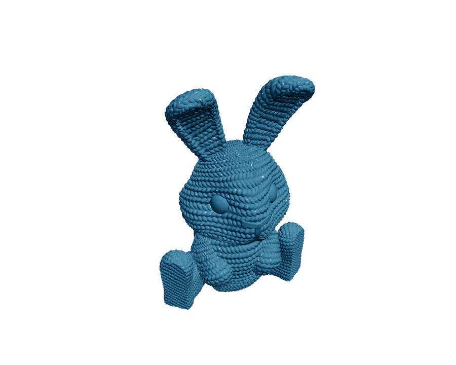 Crochet Bunny — Articulated Flexi