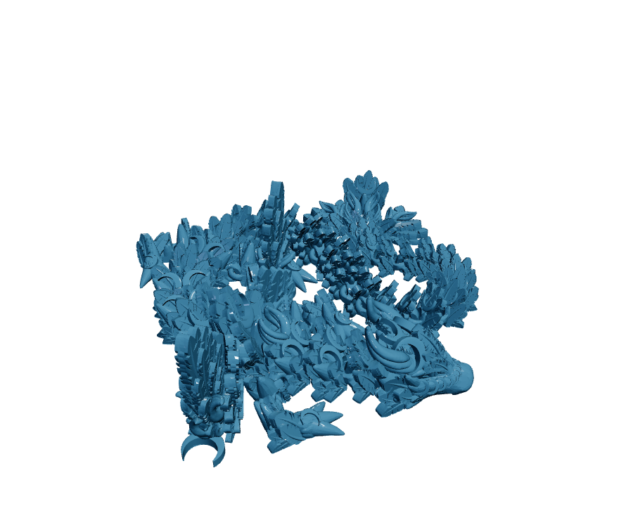 Lunar Dragon — Articulated Flexi