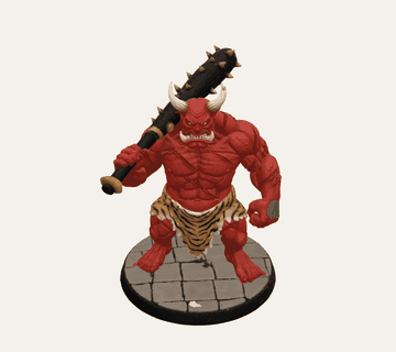 Broken-Horn Oni Brute with Iron Kanabō