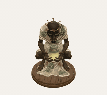 Soul-Jar Bog-Lich - Tabletop Miniature