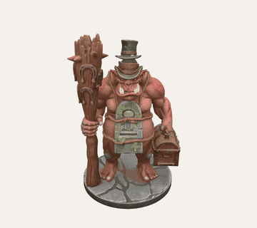 Bridge-Toll Ogre Warden - Tabletop Miniature