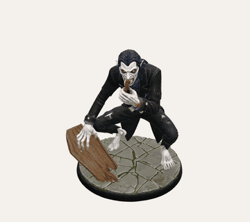Vampire Spawn in an Undertaker's Tailcoat - Tabletop Miniature